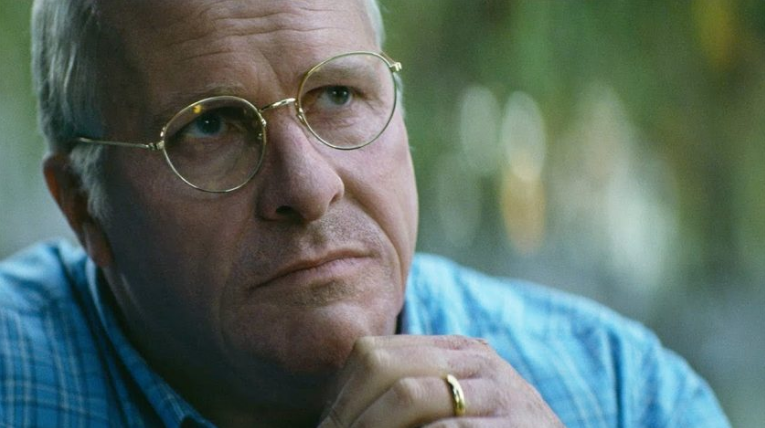 stratégie du choc avec Dick Cheney, dans le film VICE