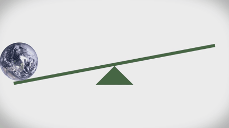 GIF showing what a tipping point is, like the one in the Amazon
