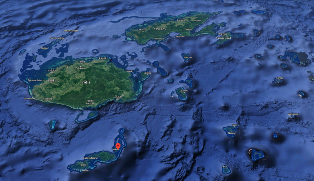 Les îles Fidji en image satellite 