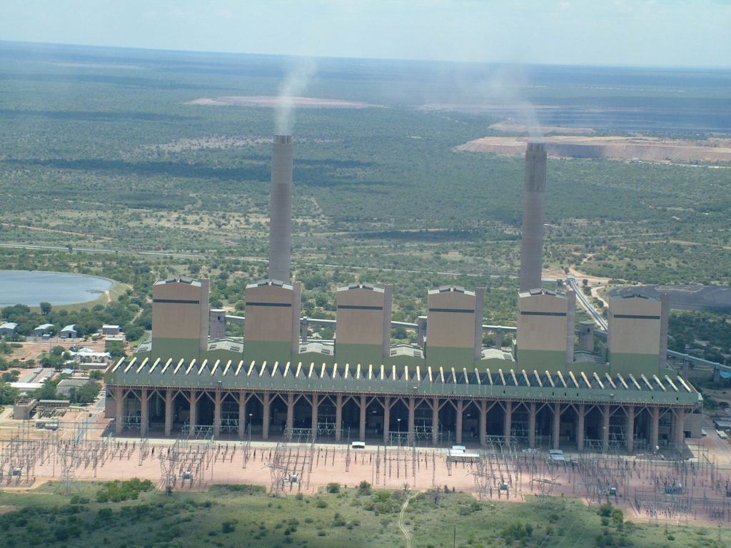         Centrale à charbon de Matimba (Afrique du Sud), Crédit : Eskom