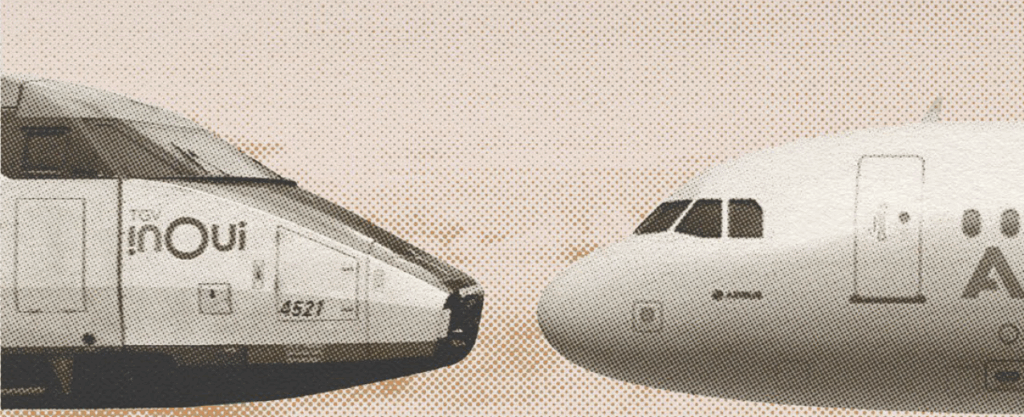 Train vs avion vignette