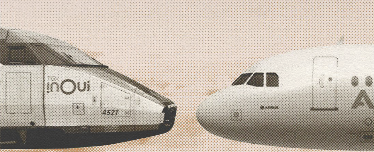 Train vs avion vignette