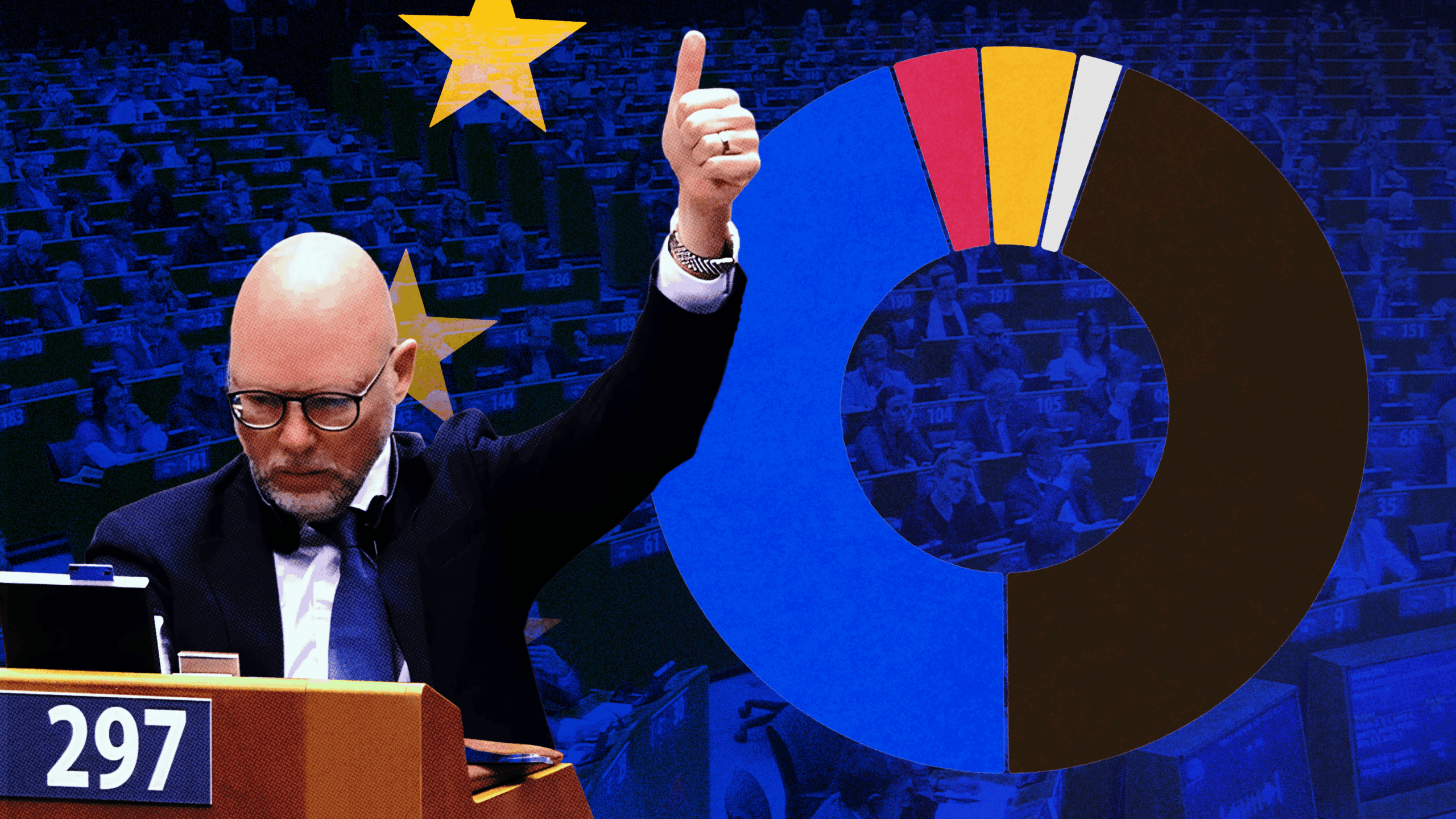 Jorgen Warborn (PPE), rapporteur du texte « Omnibus 1 » lors du vote du 13 novembre 2025