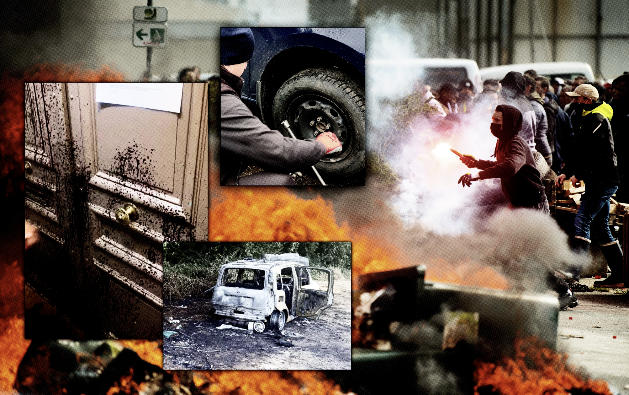 Vignette violences anti ecolo Bon Pote